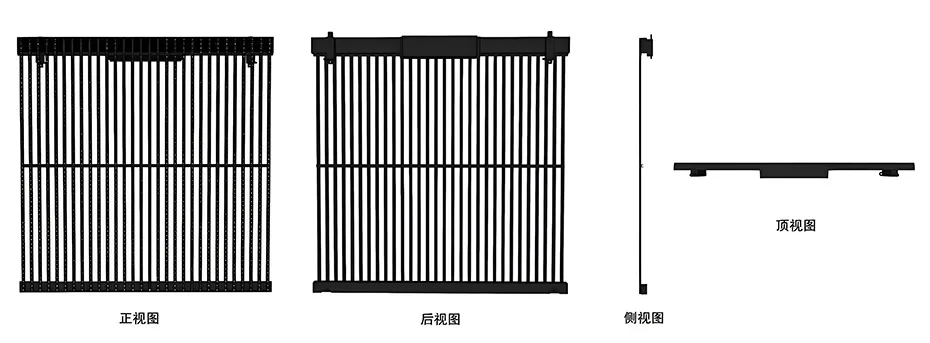 “LED格栅屏:轻薄通透,重新定义户外显示新标准!”(图2) “LED格栅屏:轻薄通透,重新定义户外显示新标准!”(图2)