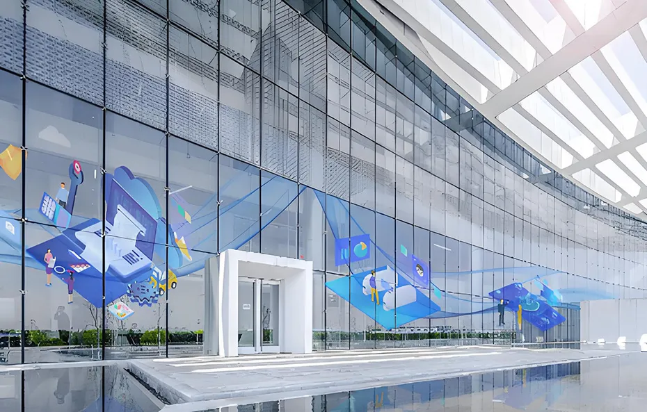 “LED格栅屏:轻薄通透,重新定义户外显示新标准!”(图4) “LED格栅屏:轻薄通透,重新定义户外显示新标准!”(图4)